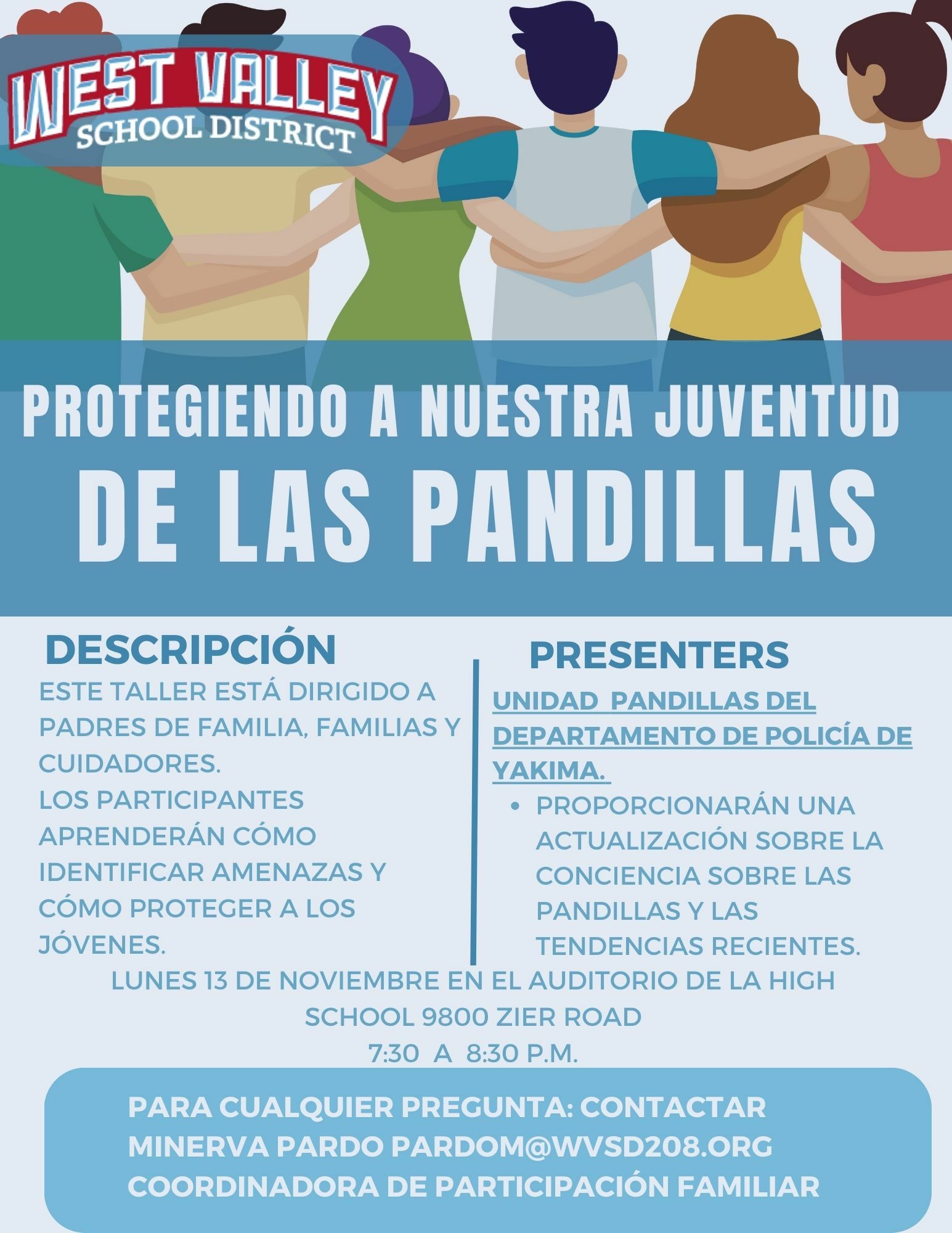 Flyer in Spanish