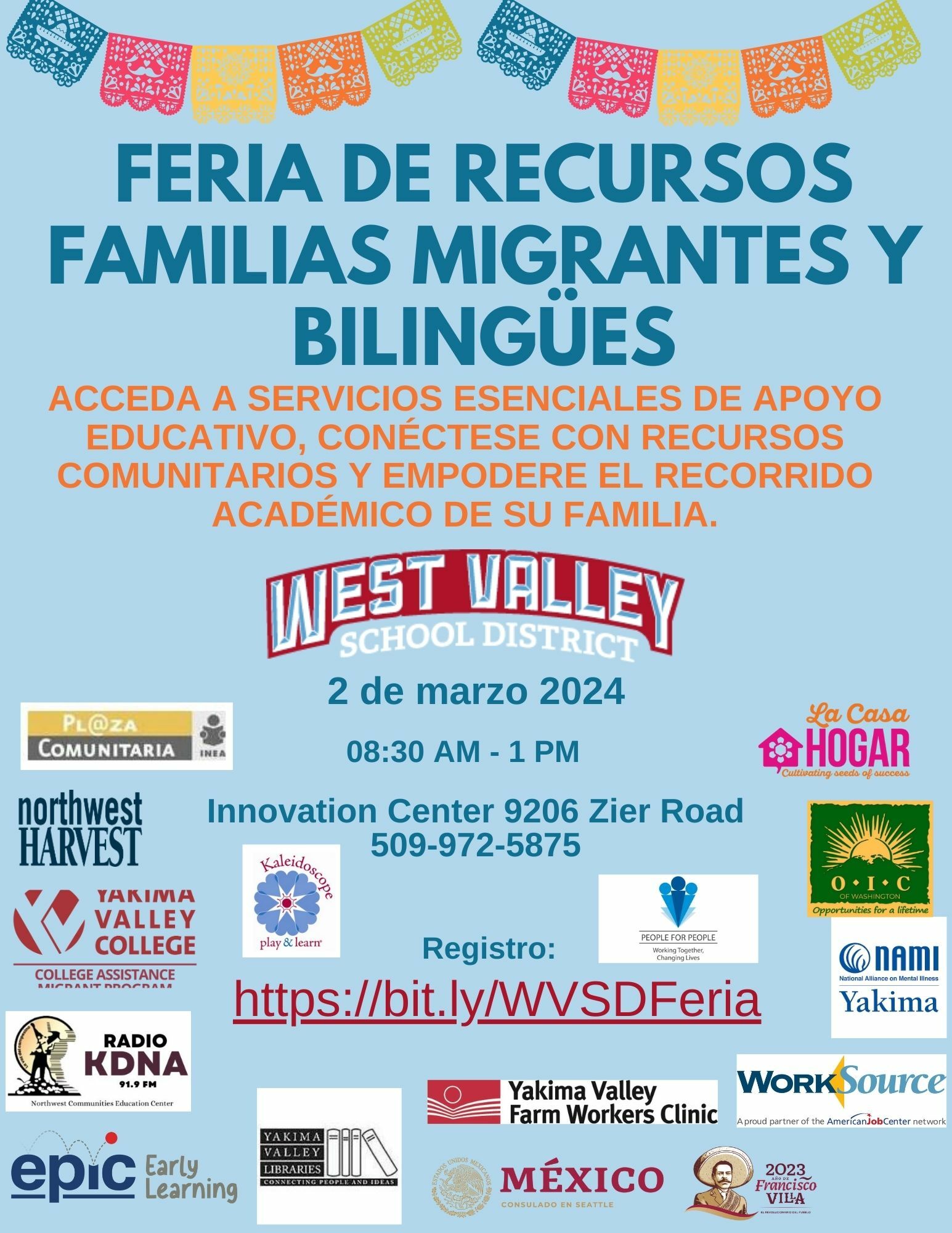 Flyer in Spanish