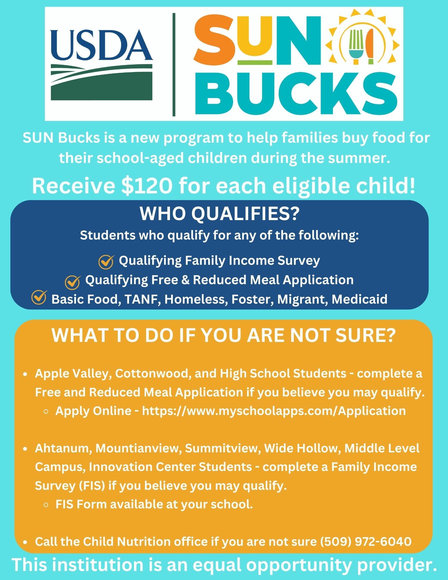 Child Nutrition West Valley School District 208