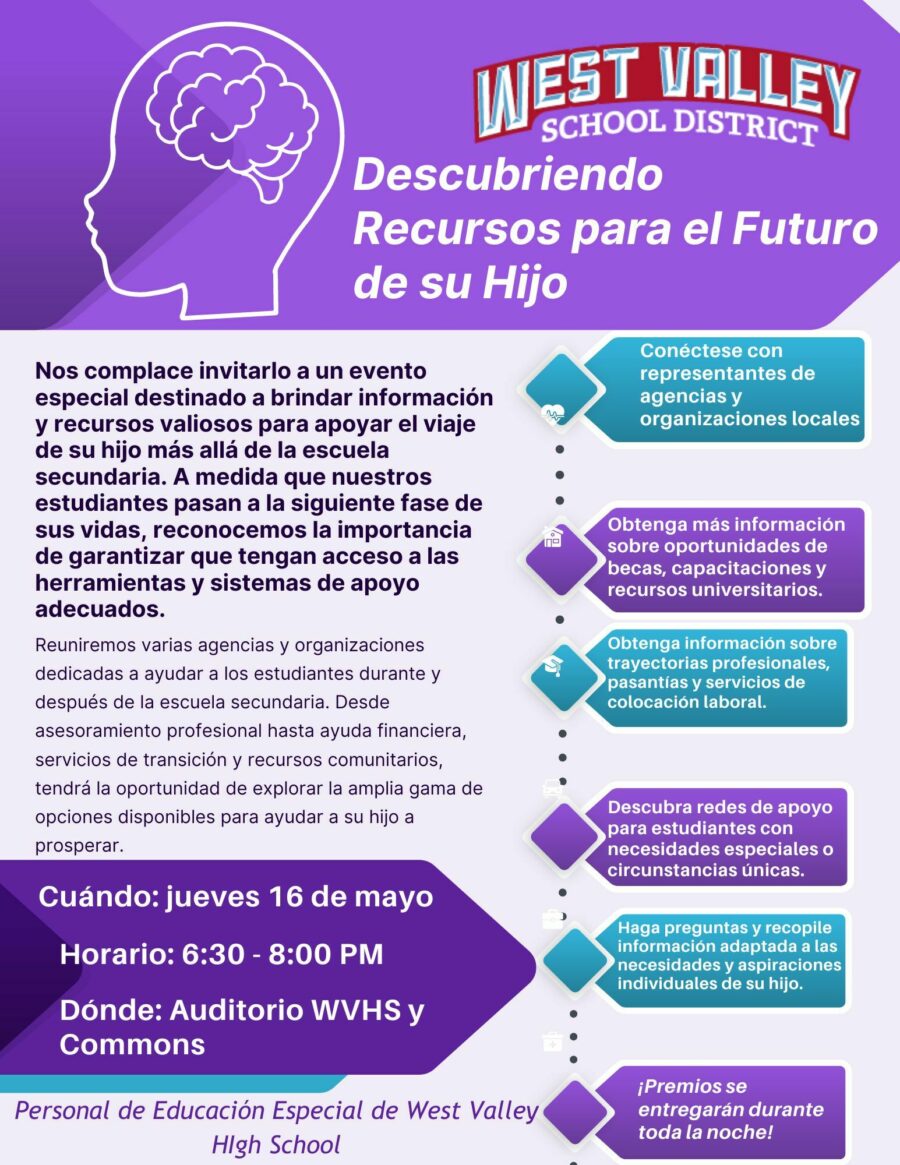 IEP504 Informational Night Flyer Spanish